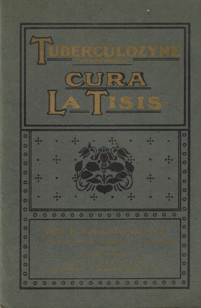 VECCHIO LIBRO “TUBERCULOZYNE”