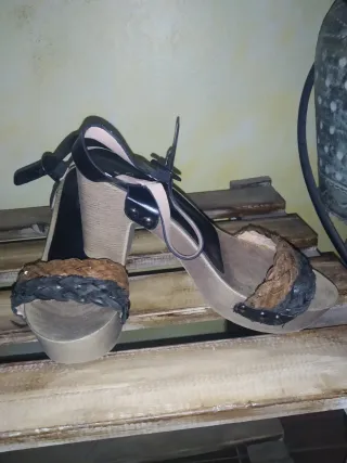Zapatos de tacón con plataforma