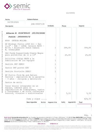 HP Tablet Intel Inside 8GB RAM