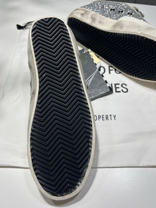 Zapatillas Golden Goose Stars Mujer Plata