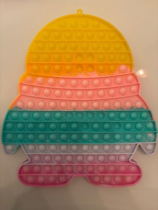 Set di 9 giocattoli pop its colorati