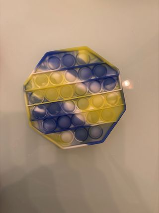 Set di 9 giocattoli pop its colorati