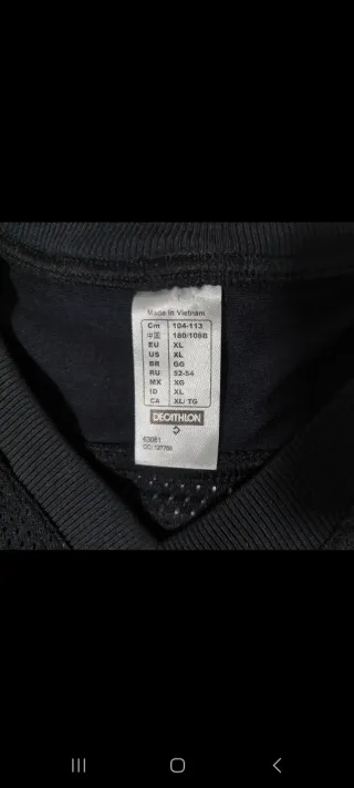 Camiseta de fútbol americano