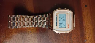 Reloj Digital Oro Rosa - WR Lithium