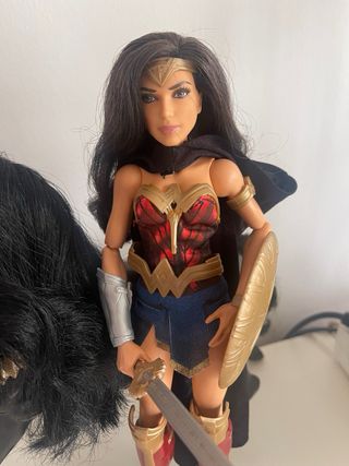 Barbie Wonder Woman y Caballo
