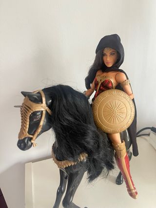 Barbie Wonder Woman y Caballo