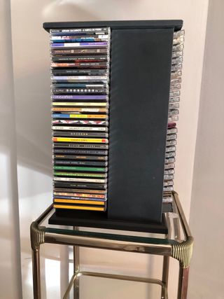 Porta CD’s giratorio