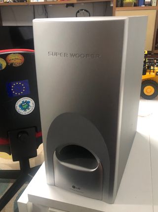 Super Woofer Pasivo LG Gris/Plata