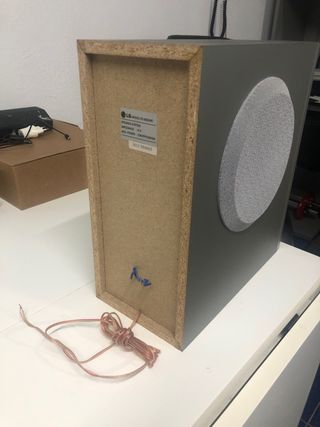 Super Woofer Pasivo LG Gris/Plata