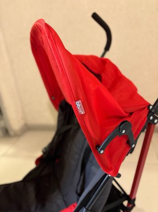 Silla de paseo clásica bbest roja y negra