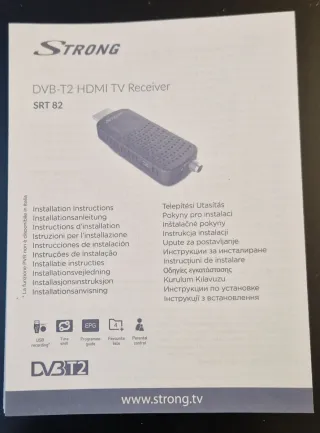 STRONG SRT 82 Mini Decoder Digitale Terrestre HDMI