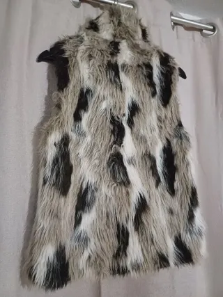 Chaleco pelo multicolor