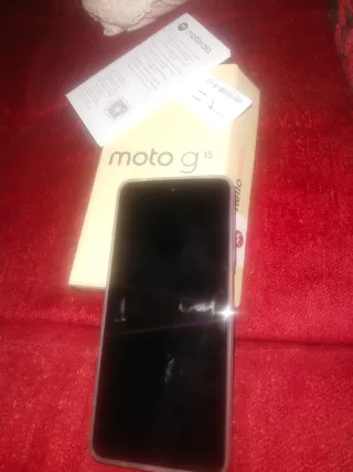 Telefono Motorola Moto G15 Blu