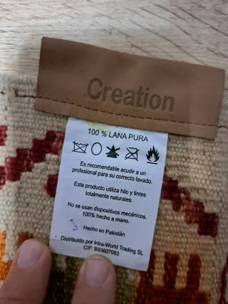 Alfombra TRADEXX Lana Multicolor