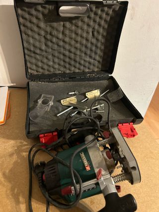 Fresadora Parkside con maletín