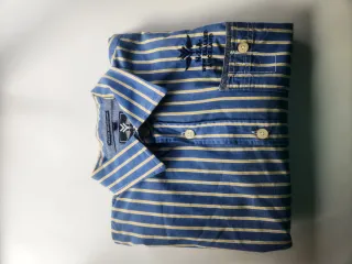 2 Camicie Uomo Blu e Verde