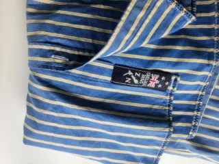 2 Camicie Uomo Blu e Verde