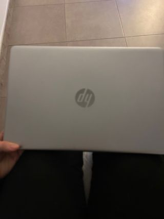 Ordenador HP Plata y Negro