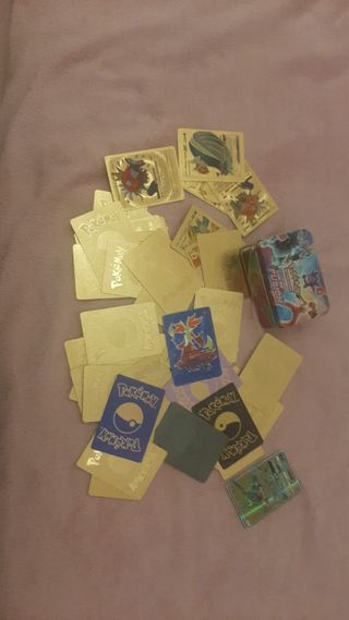 Cromos Pokémon Dorados Varios