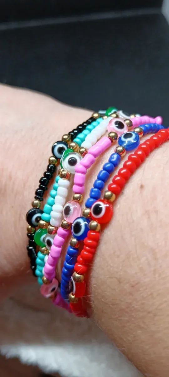 Pulseras Ojo de Fátima Colores