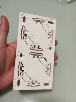 Caja superficie doble Legrand Oteo