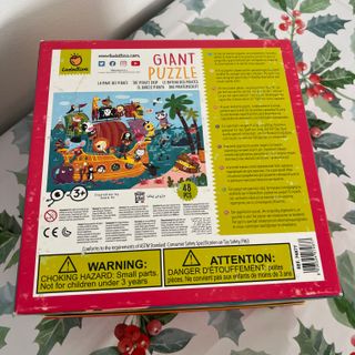 Puzzle Ludattica Gigante Barco Pirata 48 Piezas