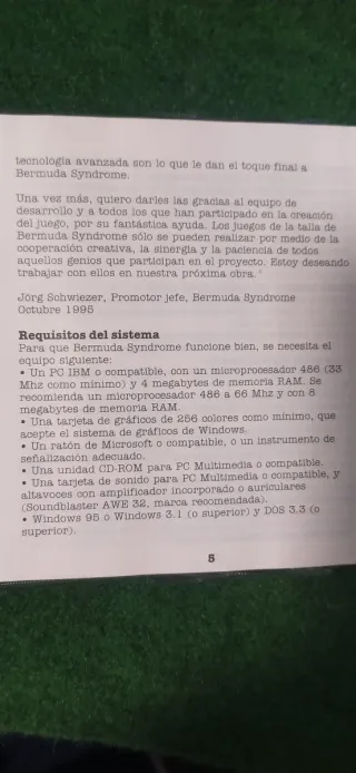 Juego pc Bermuda Syndrome