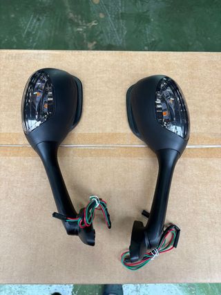 Espejos Suzuki GSXR con intermitente LED