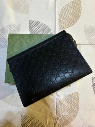 Necesser Gucci Uomo Nero