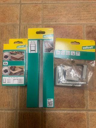 Pack Mordazas y Amarres Wolfcraft