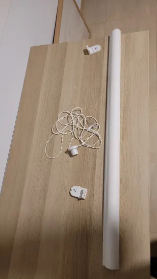 Tenda a rullo bianca