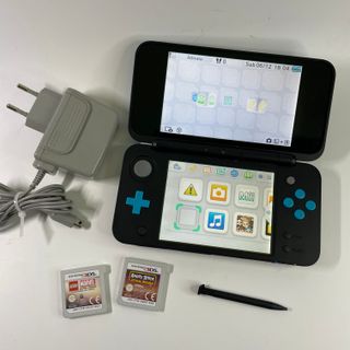 new nintendo 2ds xl nero con giochi