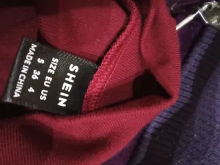 Vestido de fiesta morado/rojo talla L