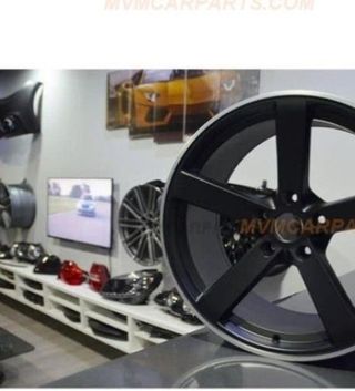 Juego de 4 Llantas 19 Fox MS003 Black Concave BM08