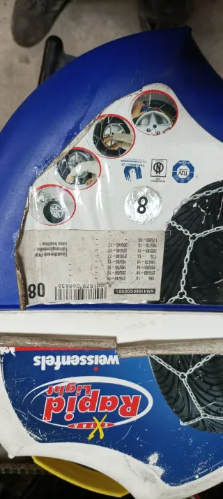 Catene da neve Rapid Light misura 8