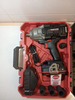 Parkside Llave de Impacto 20V performance nueva