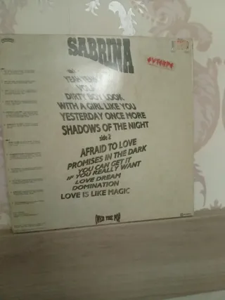 Vinilo Sabrina Over The Pop