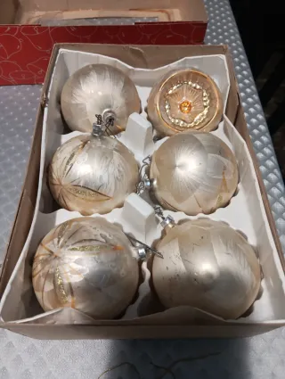 75 adornos dorados y azul para el Árbol de Navidad