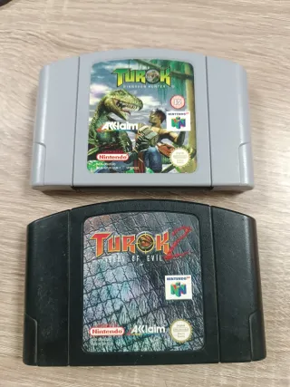 Pack Turok. Pal eur. Nintendo 64