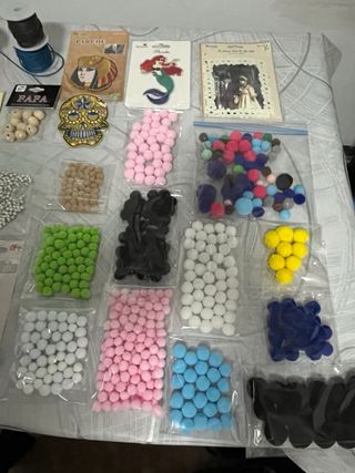 Lote Materiales Manualidades Variados