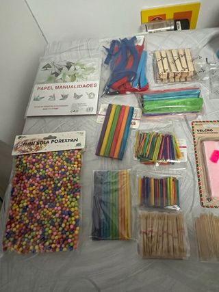 Lote Materiales Manualidades Variados