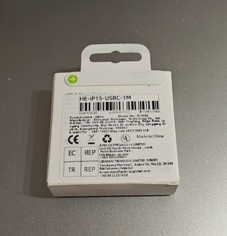 Cable USB C 1M compatible iPhone 15 16 17 Nylon