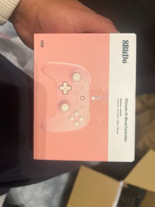 Mando 8BitDo Ultimate 2C Wired Rosa