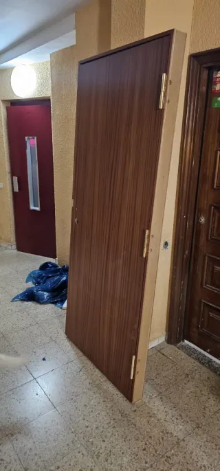 Puerta Blindada SAPELLY 82,5 IZO