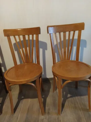 Sillas Thonet de madera