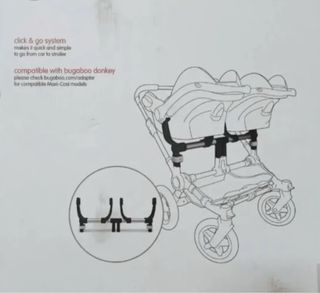 Adattatore Bugaboo Donkey Gemelar
