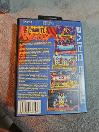 Dynamite Headdy Mega Drive SEGA