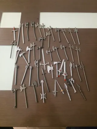 Playmobil armas apartir de 0,40 unidad