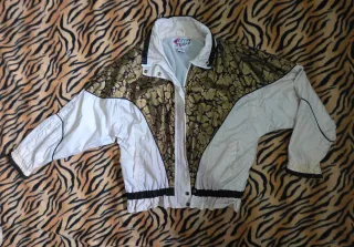 Chaqueta Vintage Beige y Dorada