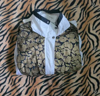 Chaqueta Vintage Beige y Dorada